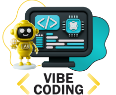 Vibe Coding & AI-инжиниринг - КИБЕРшкола программирования для детей, компьютерные курсы для школьников, начинающих и подростков - KIBERone г. Левобережный