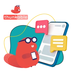 Разработка мобильных приложений в Thunkable - КИБЕРшкола программирования для детей, компьютерные курсы для школьников, начинающих и подростков - KIBERone г. Левобережный