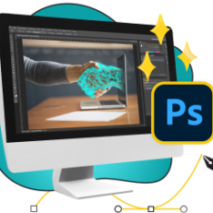 Волшебный Photoshop - КИБЕРшкола программирования для детей, компьютерные курсы для школьников, начинающих и подростков - KIBERone г. Левобережный