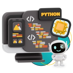 Мой первый сайт с мозгами: Python + AI - КИБЕРшкола программирования для детей, компьютерные курсы для школьников, начинающих и подростков - KIBERone г. Левобережный