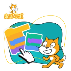 Scratch. Продвинутый уровень – создаём игры, как маленькие разработчики! - КИБЕРшкола программирования для детей, компьютерные курсы для школьников, начинающих и подростков - KIBERone г. Левобережный