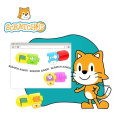 Scratch JR. Основы программирования  - КИБЕРшкола программирования для детей, компьютерные курсы для школьников, начинающих и подростков - KIBERone г. Левобережный