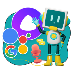 Голосовой помощник Алиса - КИБЕРшкола программирования для детей, компьютерные курсы для школьников, начинающих и подростков - KIBERone г. Левобережный