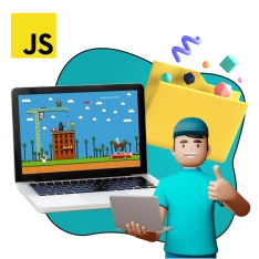 JavaScript + AI. Проектное обучение + геймификация + AI-помощники - КИБЕРшкола программирования для детей, компьютерные курсы для школьников, начинающих и подростков - KIBERone г. Левобережный