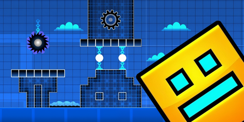 Свой Geometry Dash: создаём игру из детства родителей - КИБЕРшкола программирования для детей, компьютерные курсы для школьников, начинающих и подростков - KIBERone г. Левобережный