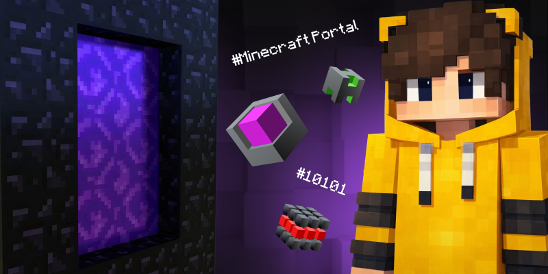 Архитекторы Реальности. Программируем Портал в Minecraft - КИБЕРшкола программирования для детей, компьютерные курсы для школьников, начинающих и подростков - KIBERone г. Левобережный